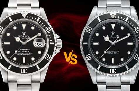 date vs no date rolex|rolex no date submariner 2021.